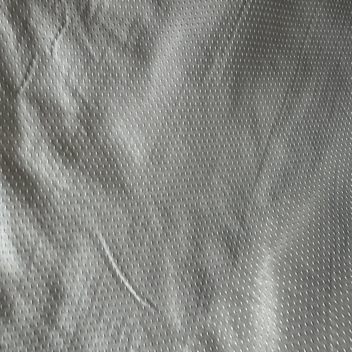 Brivanne Solid Dotted Silk Fabric in Taupe