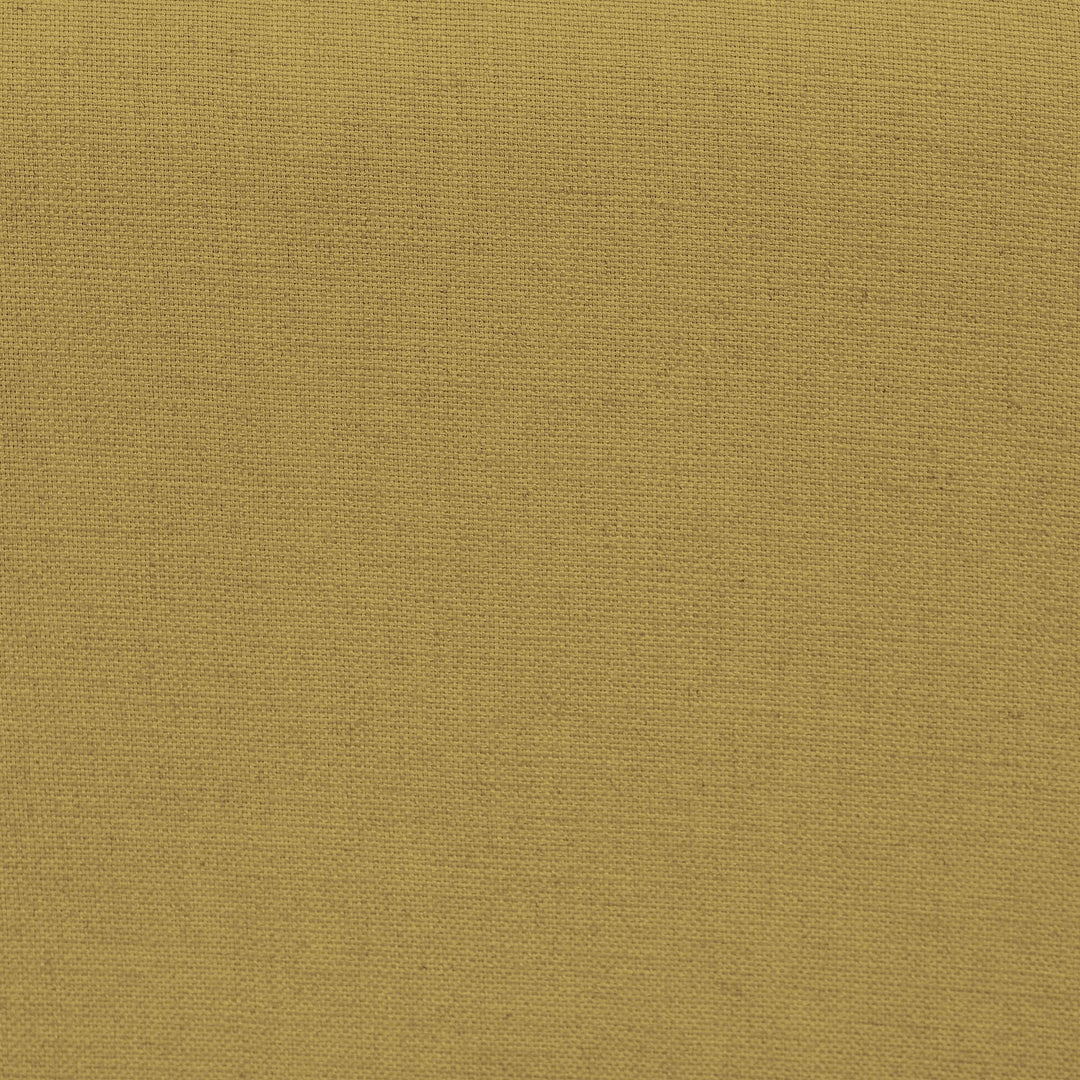 Lennon Fabric in color Mustard is a Solid Linen Blend Fabric that is good for Drapery & Curtain Fabric and Upholstery Fabric