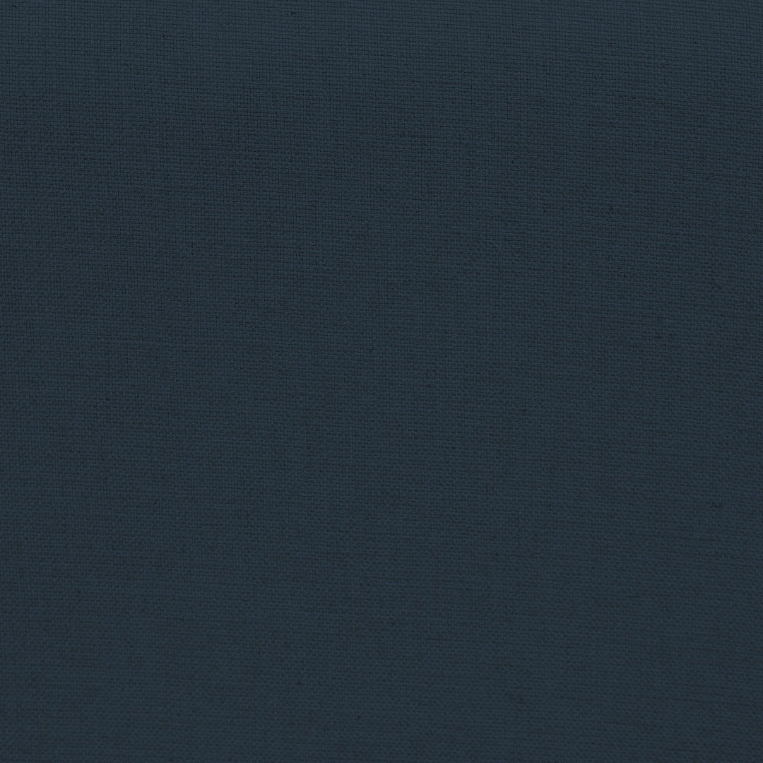 Lennon Fabric in color Navy is a Solid Linen Blend Fabric that is good for Drapery & Curtain Fabric and Upholstery Fabric