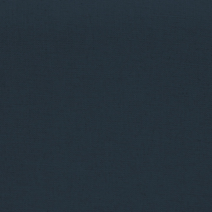 Lennon Fabric in color Navy is a Solid Linen Blend Fabric that is good for Drapery & Curtain Fabric and Upholstery Fabric