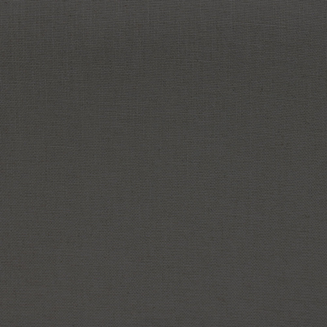 Lennon Fabric in color Charcoal is a Solid Linen Blend Fabric that is good for Drapery & Curtain Fabric and Upholstery Fabric