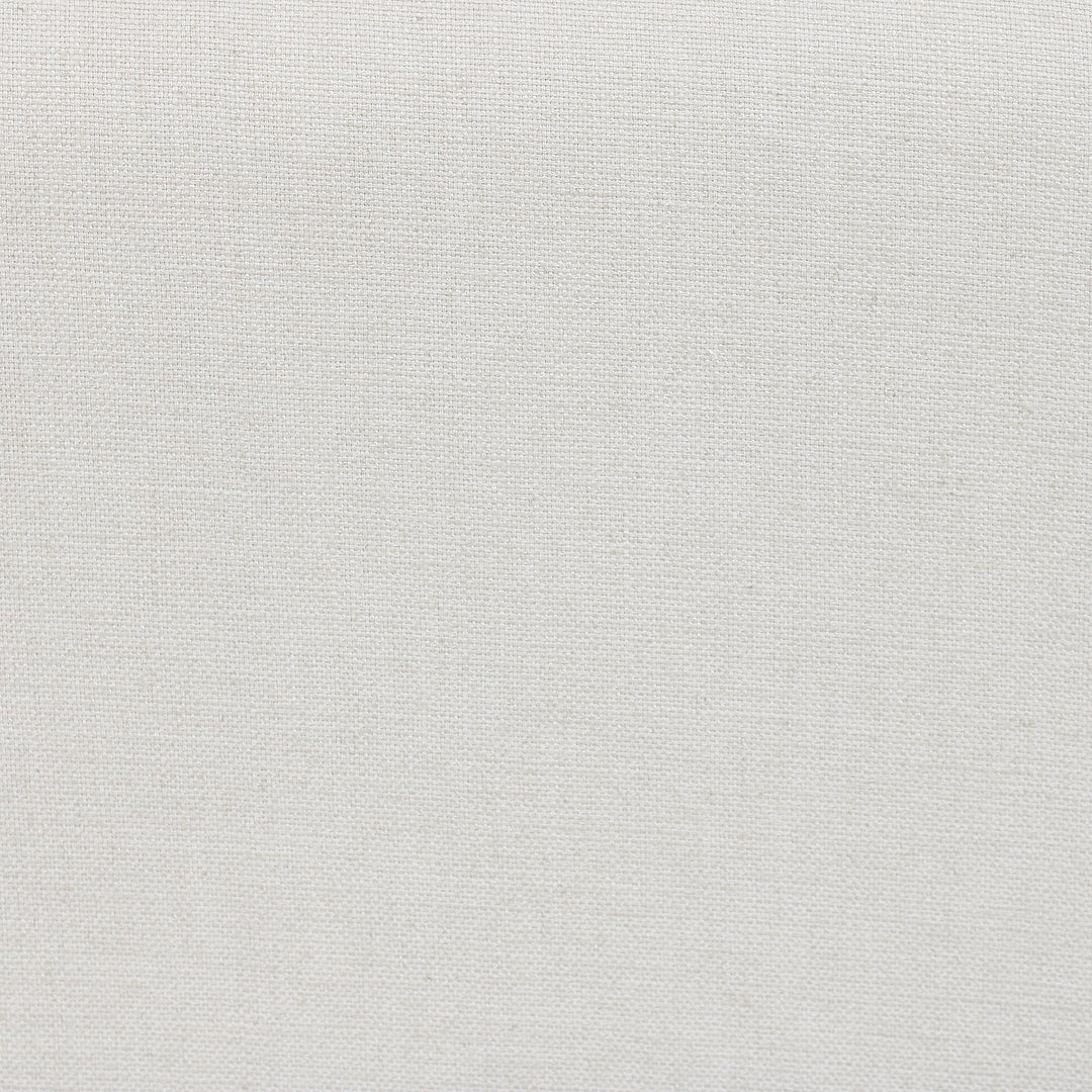 Lennon Fabric in color White is a Solid Linen Blend Fabric that is good for Drapery & Curtain Fabric and Upholstery Fabric
