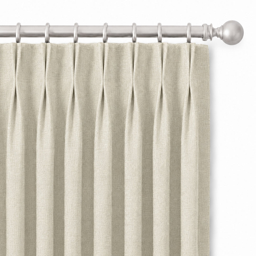 Lennon Fabric in color Sunshine made as a drapery is a Solid Linen Blend Fabric that is good for Drapery & Curtain Fabric and Upholstery Fabric
