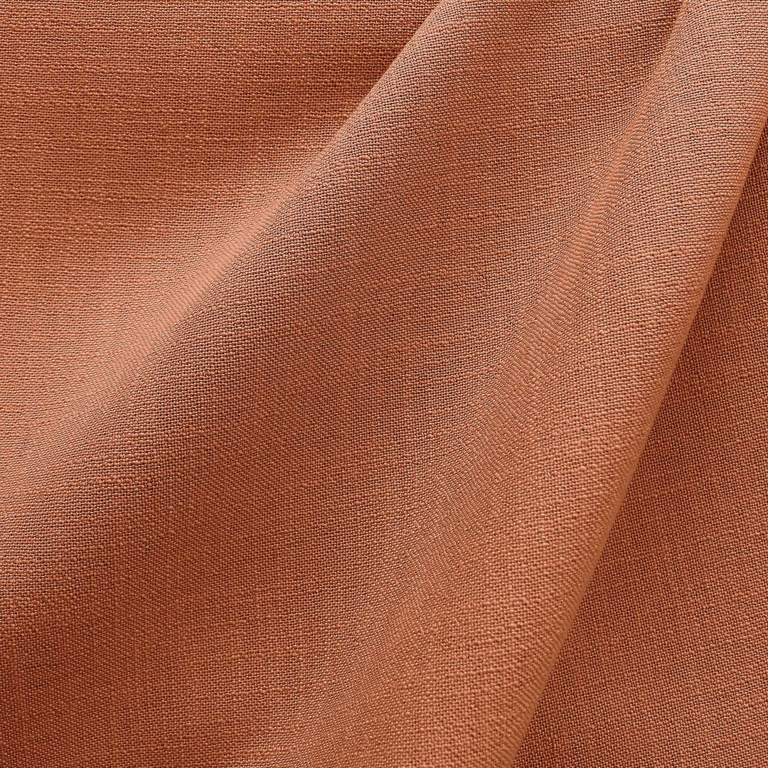 Stellan Solid Linen Look Fabric by the Yard | 13 Colors
