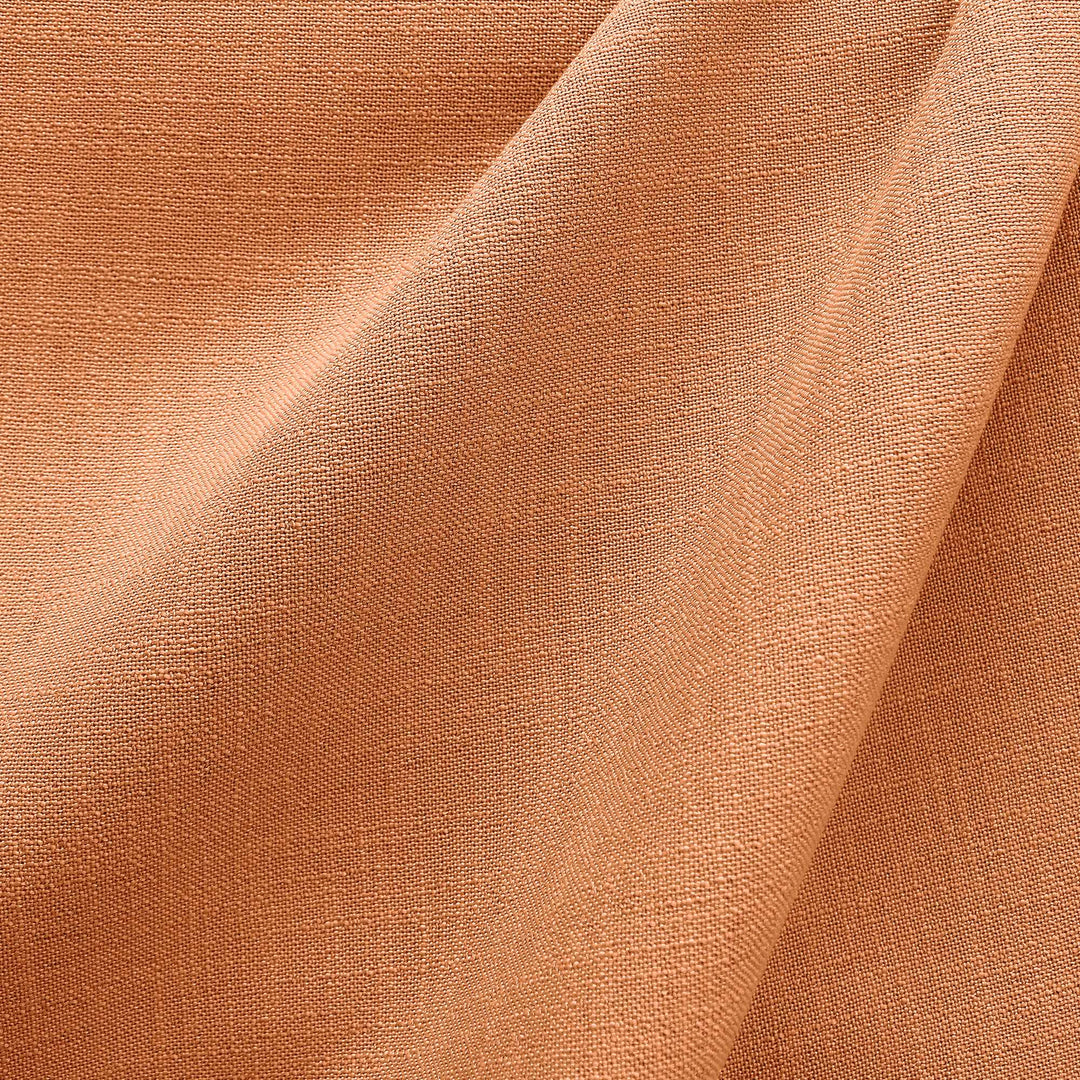 Stellan Solid Linen Look Fabric by the Yard | 13 Colors