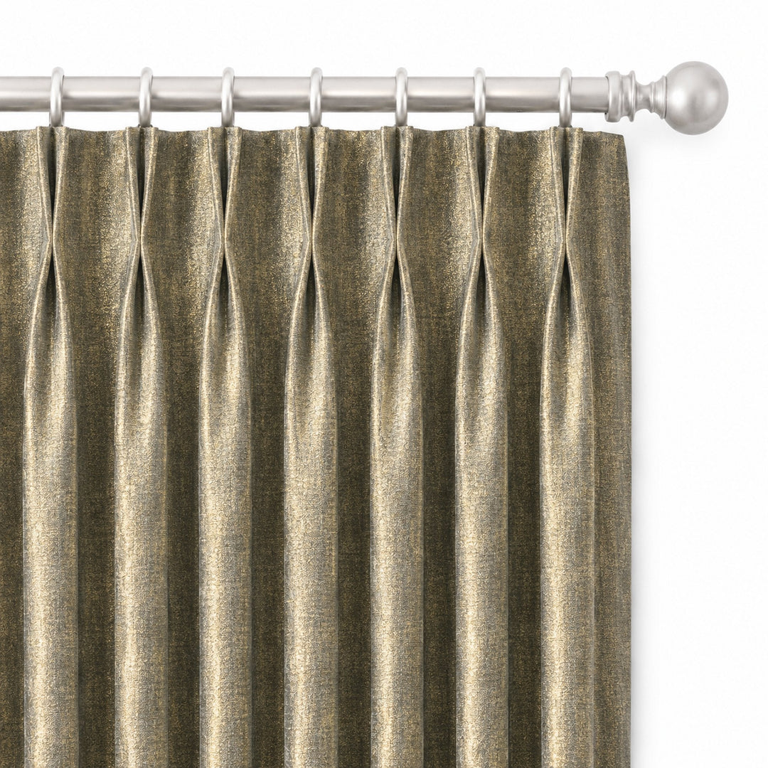 Margo Fabric in color Gray made as a drapery is a Metallic Cut Velvet Fabric that is good for Upholstery Fabric & Drapery & Curtain Fabric