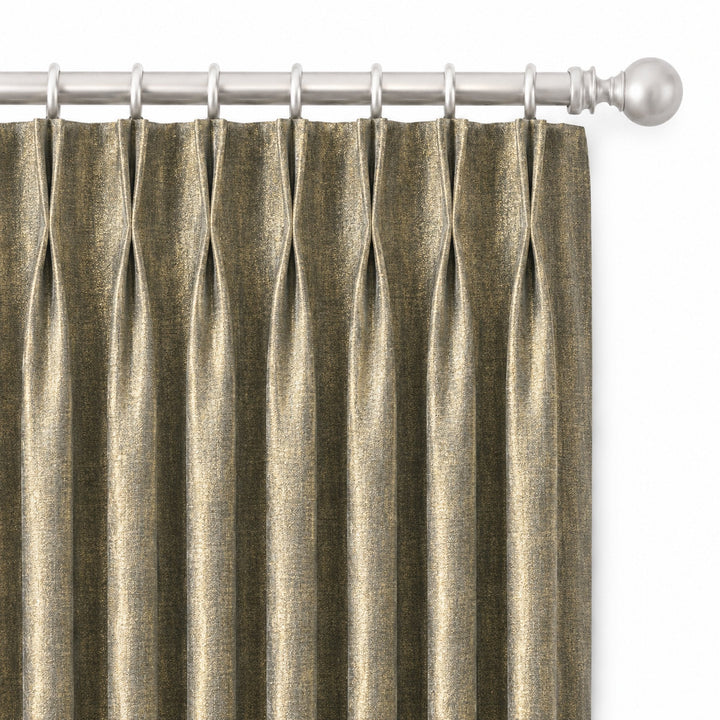 Margo Fabric in color Gray made as a drapery is a Metallic Cut Velvet Fabric that is good for Upholstery Fabric & Drapery & Curtain Fabric