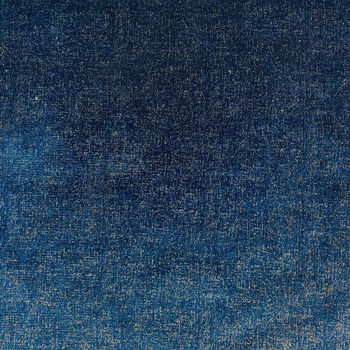 Margo Fabric in color Sapphire is a Metallic Cut Velvet Fabric that is good for Upholstery Fabric & Drapery & Curtain Fabric