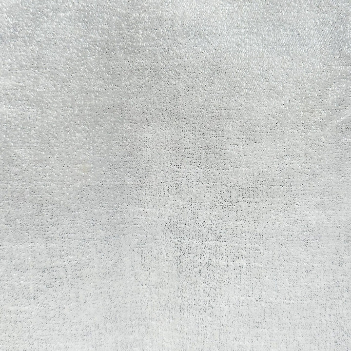 Margo Fabric in color Silver is a Metallic Cut Velvet Fabric that is good for Upholstery Fabric & Drapery & Curtain Fabric