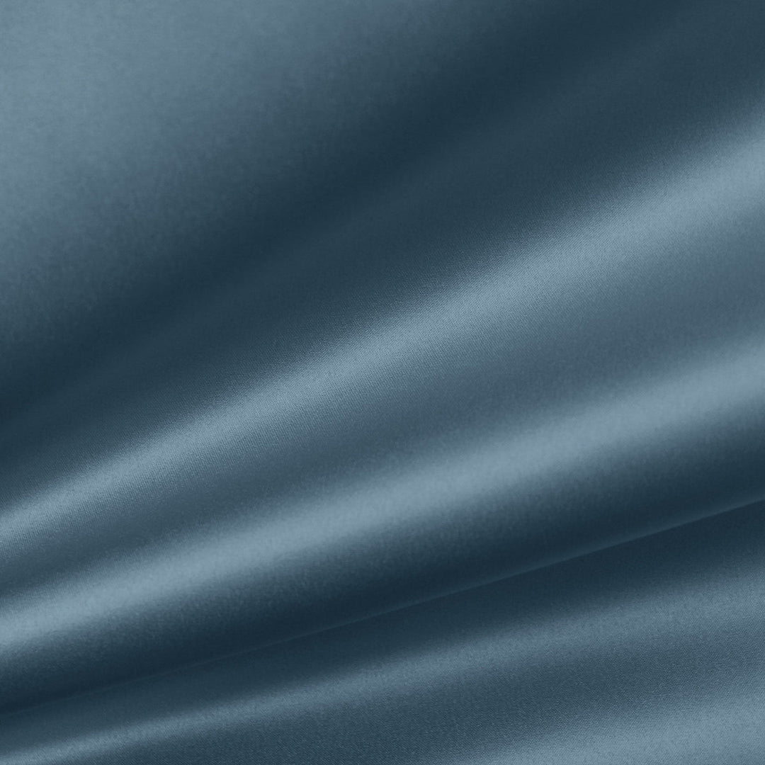 110 Inch Wide Dresden Double Width Solid Satin Faux Silk Fabric by the Yard | 12 Colors
