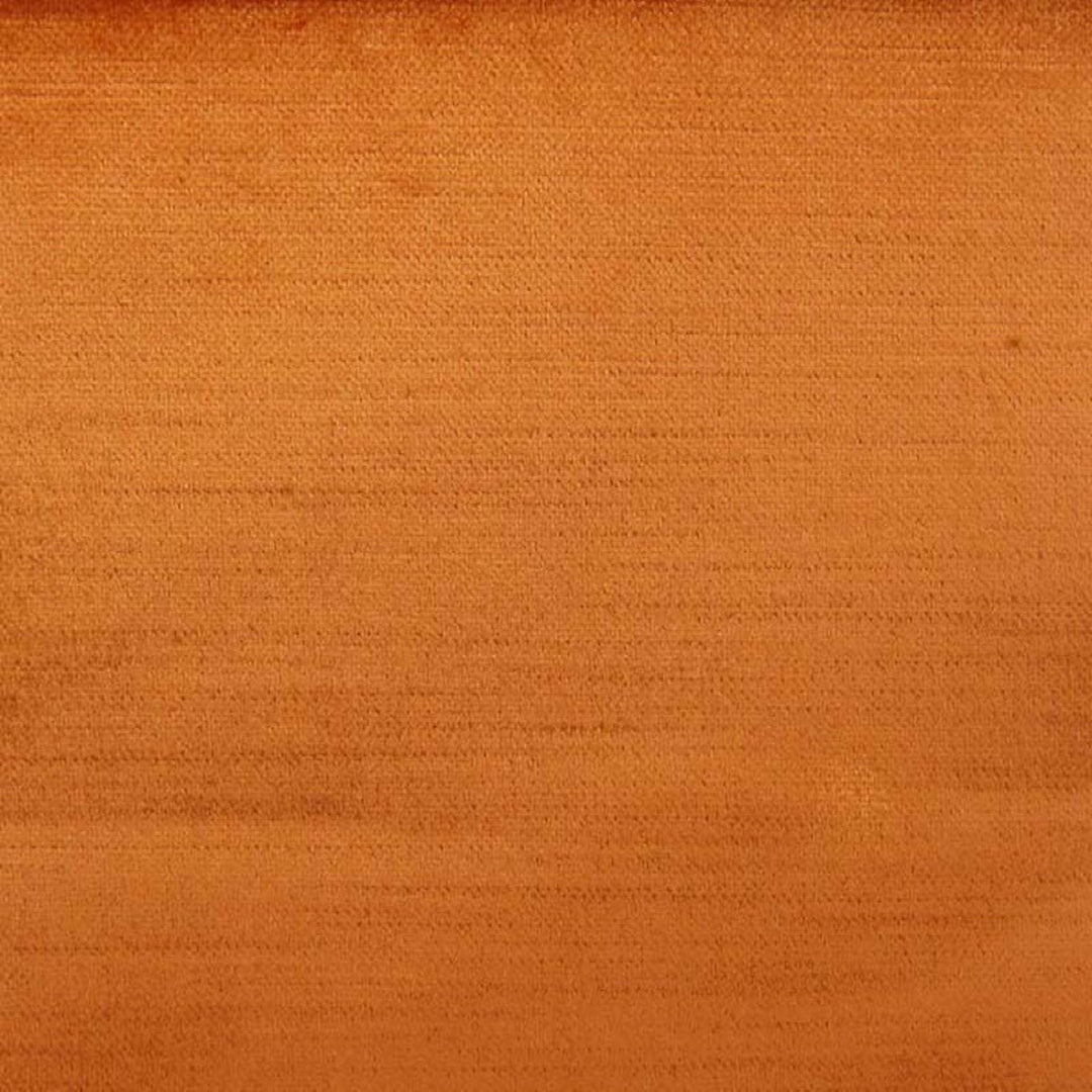 Namur Fabric in color Tangerine is a Solid Textured Velvet Fabric that is good for Drapery & Curtain Fabric and Upholstery Fabric