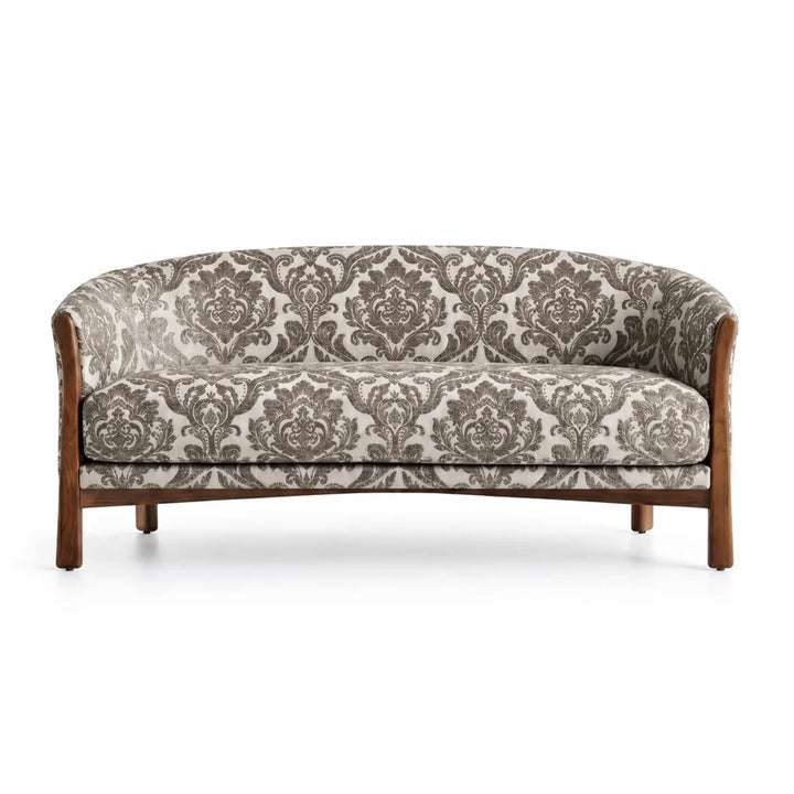 Montialo Gray Two-Toned Velvet Fabric
