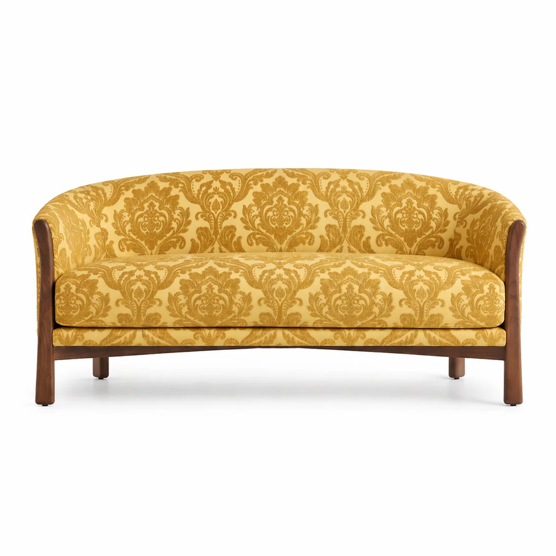 Montialo Marigold Two-Toned Velvet Fabric