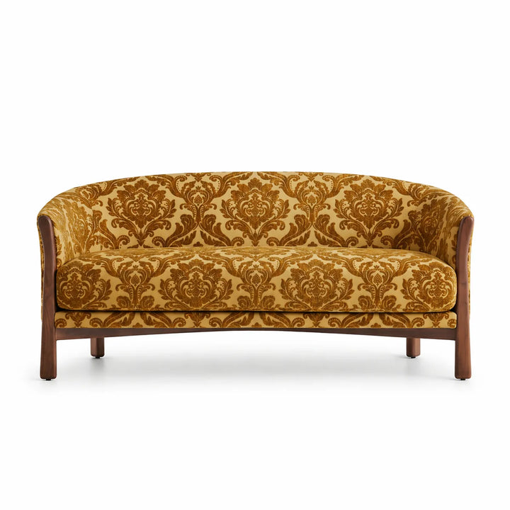 Montialo Topaz Golden Brown Two-Toned Velvet Fabric