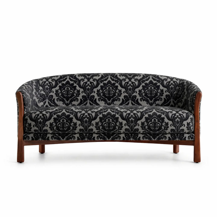 Montialo Charcoal Two-Toned Velvet Fabric