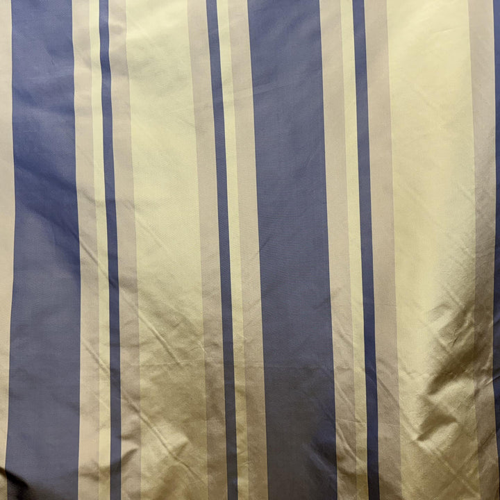 Tavelline Multi-Colored Stripe Silk Fabric in Antique