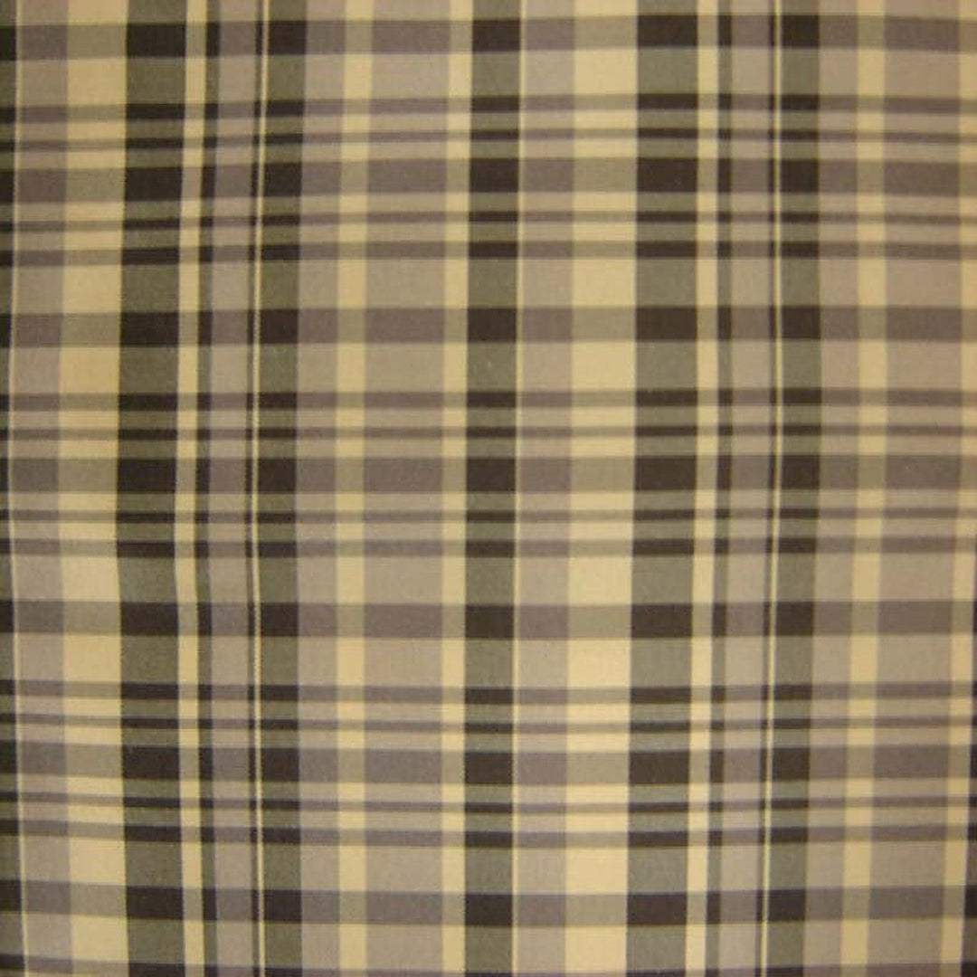 Zovanne Multi-Colored Stripe Silk Fabric in Bark