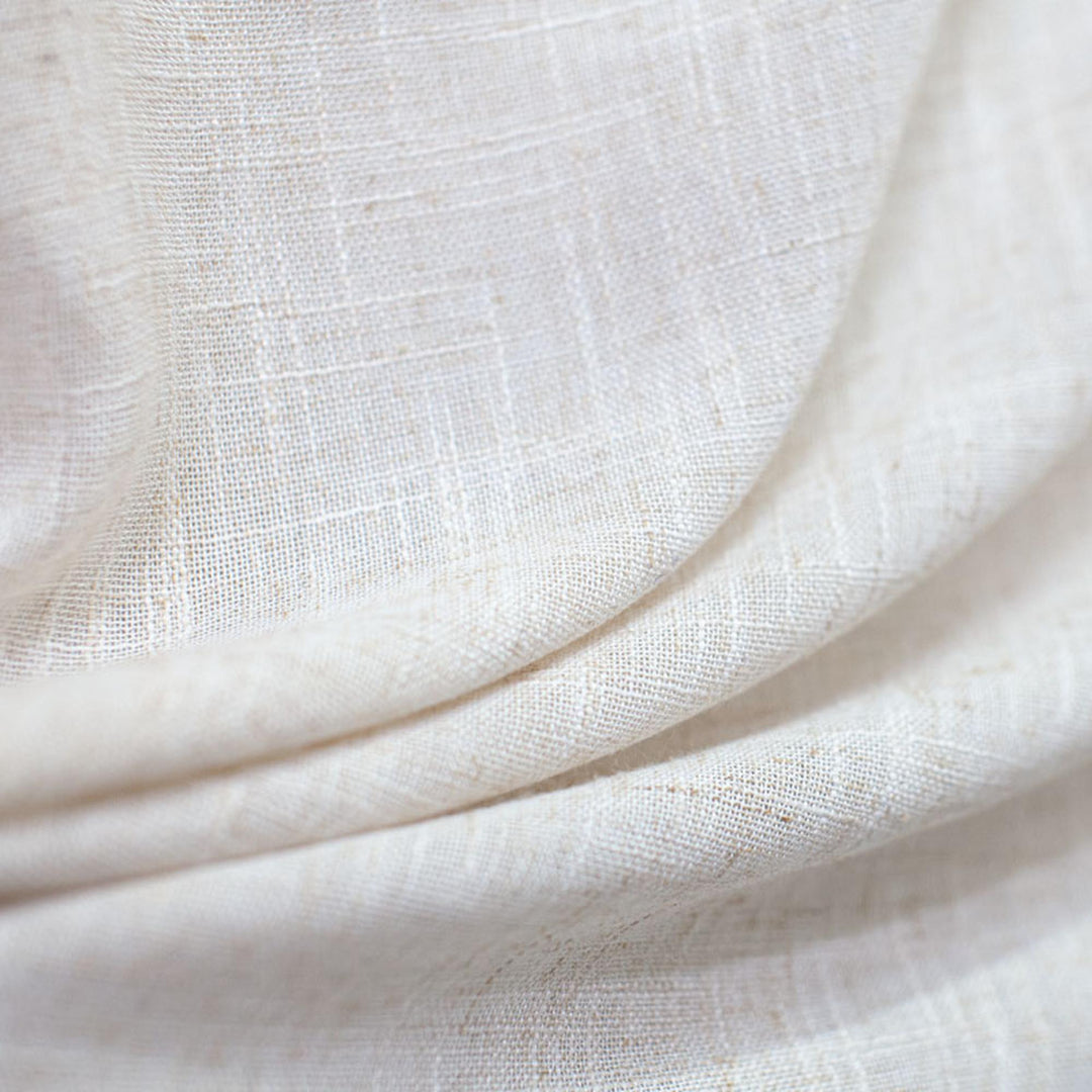 110" Tessera Solid Textured Sheer Fabric by the Yard | 4 Colors