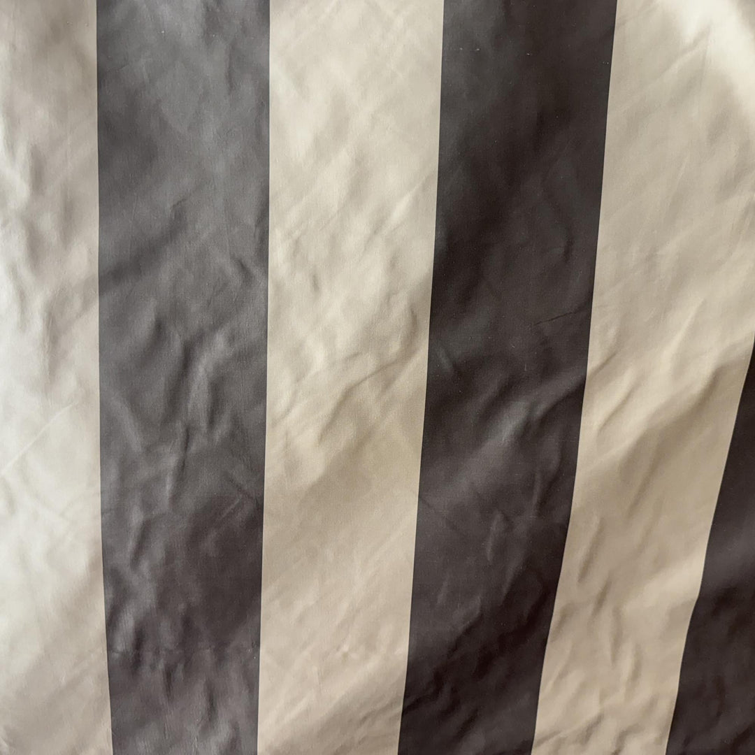 Cirvessa Two-Toned Stripe Silk Fabric in Putty