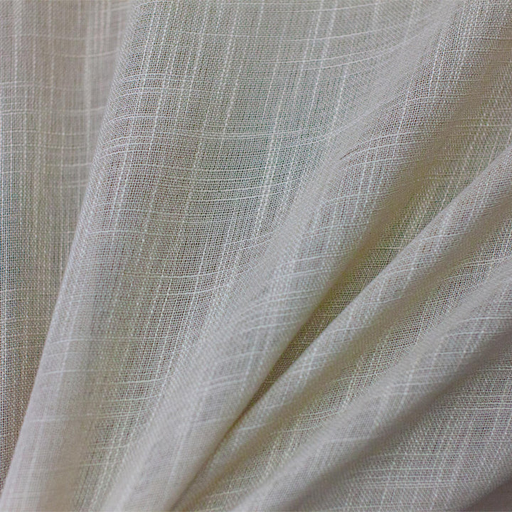 110" Tessera Solid Textured Sheer Fabric by the Yard | 4 Colors