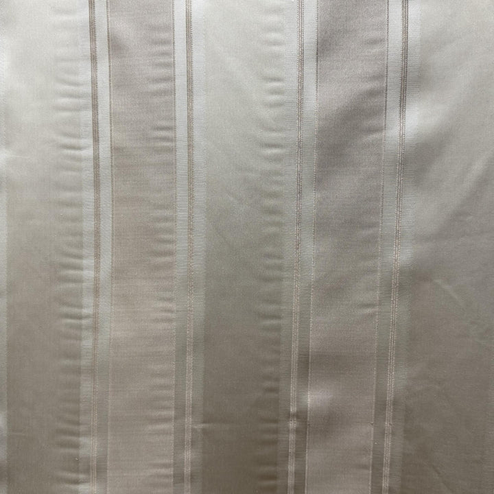 Isavanne Two-Toned Stripe Silk Fabric in Driftwood
