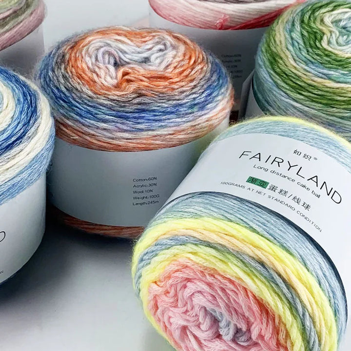 100g Soft Colors Cake Yarn