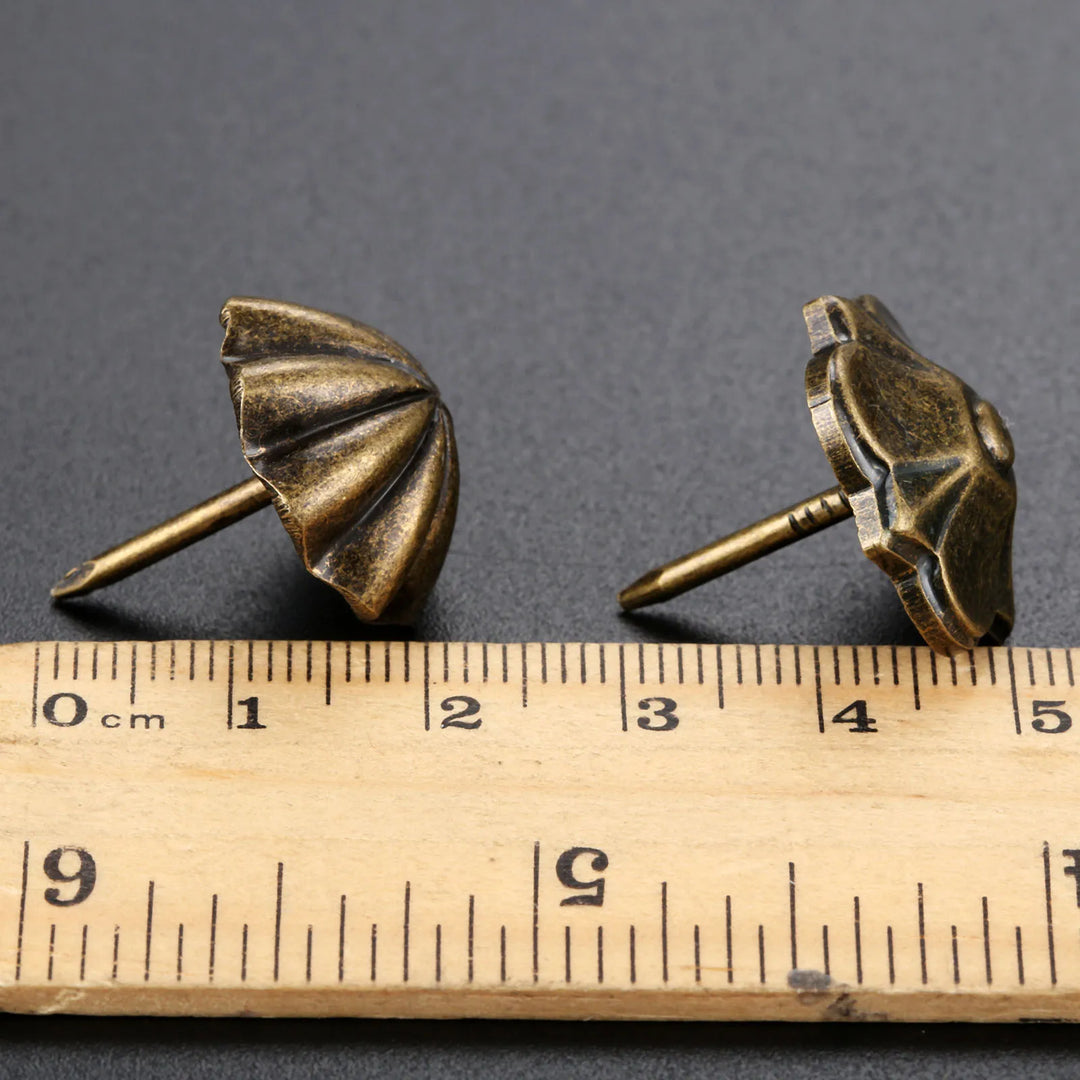 10pc 20*22mm Antique Umbrella Pattern Upholstery Furniture Nails