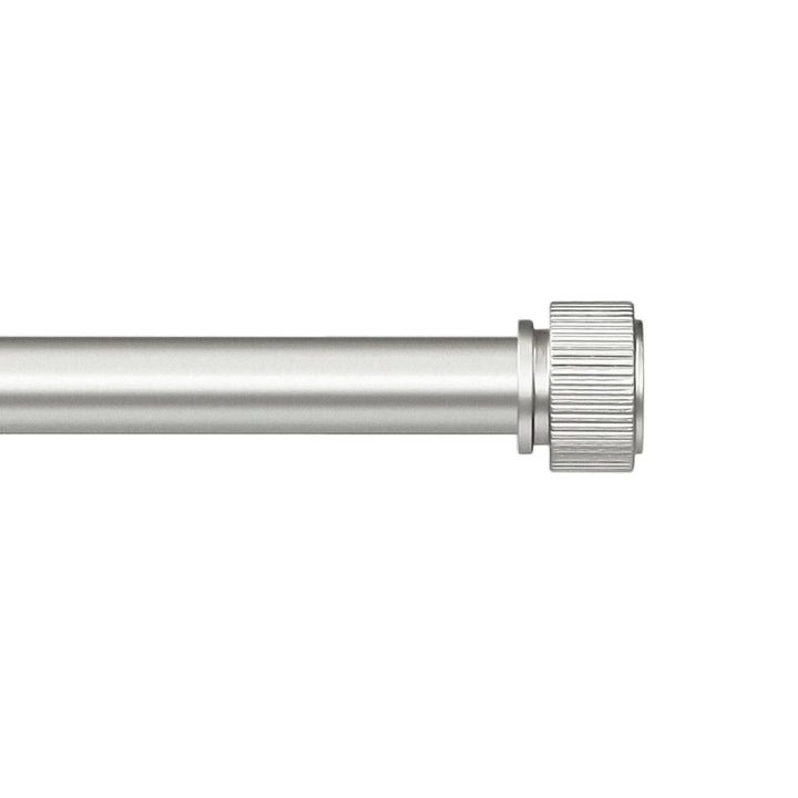 Lyra 5/8" Diameter Adjustable Single Drapery Curtain Rod Set