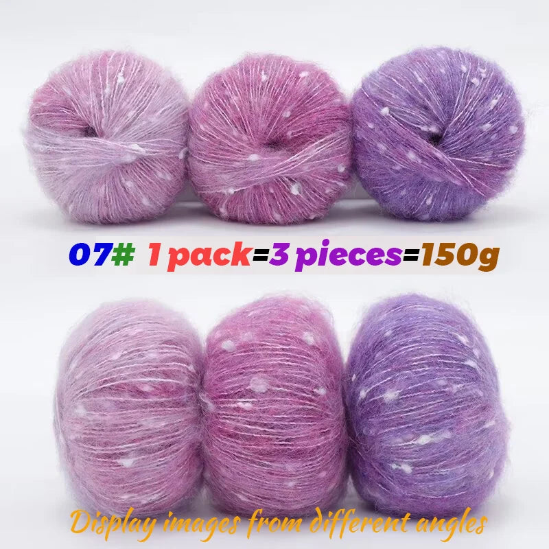 3 PC / 150g Gradient Soft Yarn