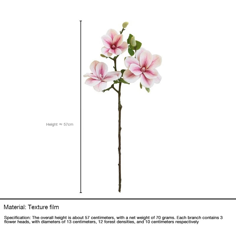 20" Faux Magnolia Branch