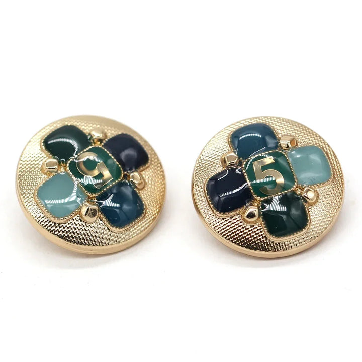 5 PC / Skoae Metal Buttons