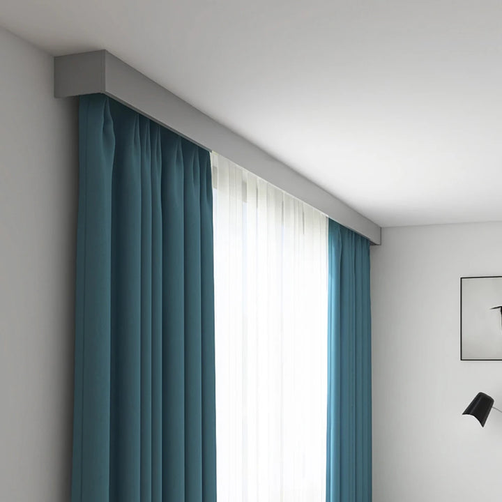 Modern Flat Pelmet Cornice Curtain Heading