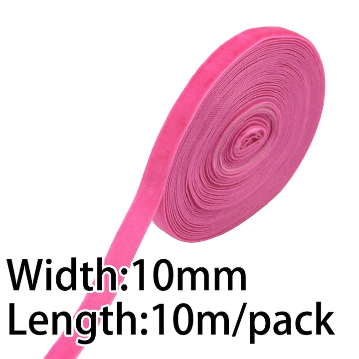 10 Meter / Velvet ㅏGift Wrapping Decoration Ribbon