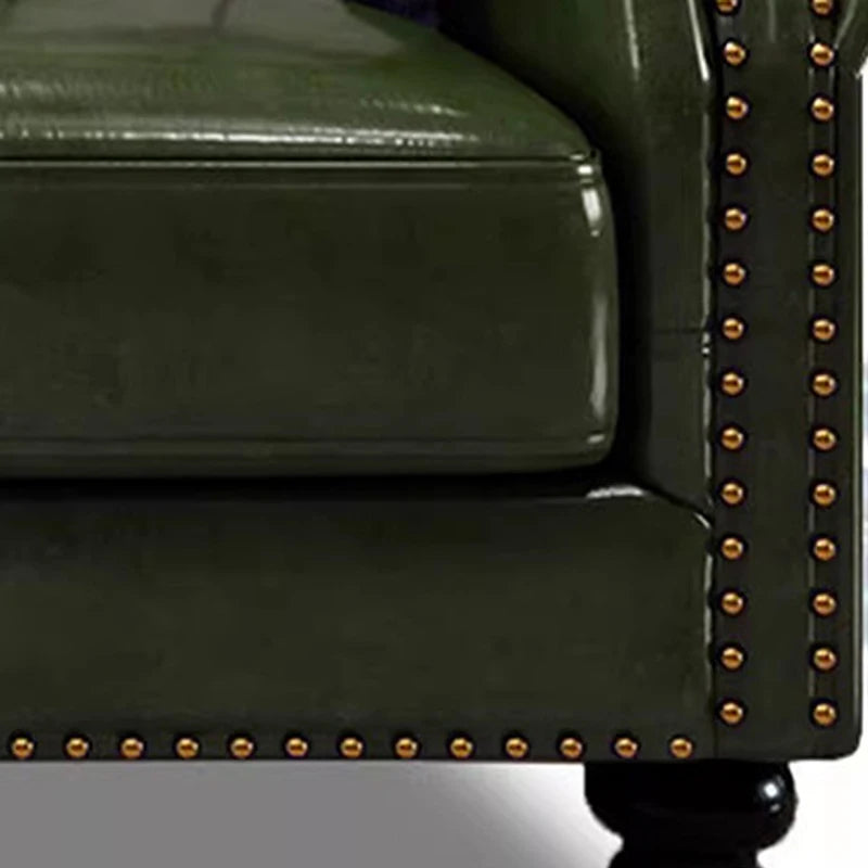 10pc Upholstery Nails Solid Brass Retro Studs