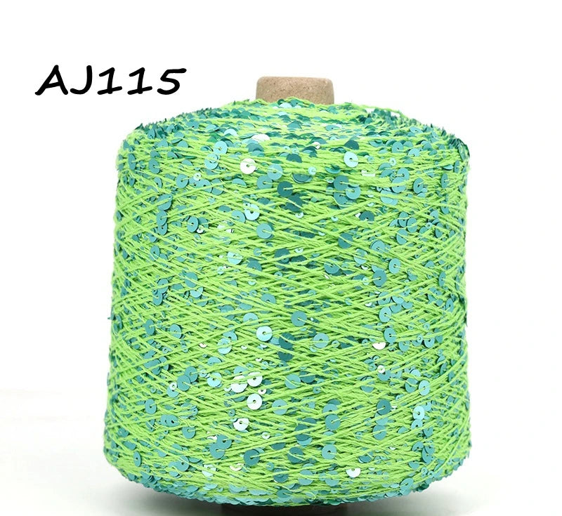 50g Metallic Sequin Yarn Sparkle Glitter