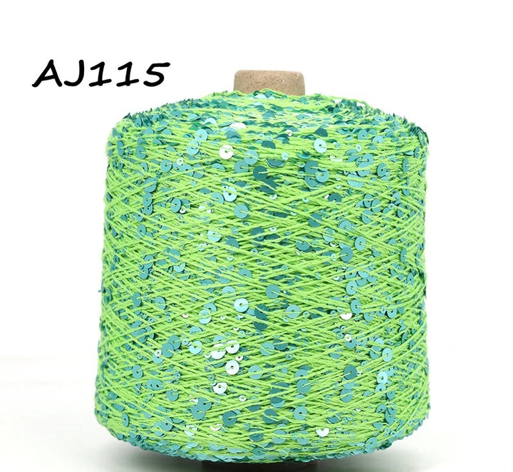 50g Metallic Sequin Yarn Sparkle Glitter