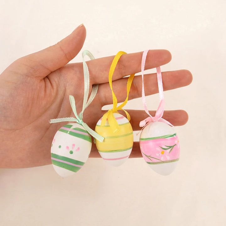 Easter Egg Tree Hanging Pendant / 12 PC