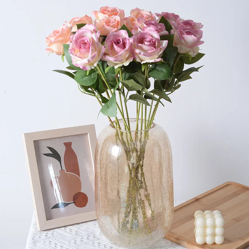 Lyra 20 inch Artificial Rose Flower
