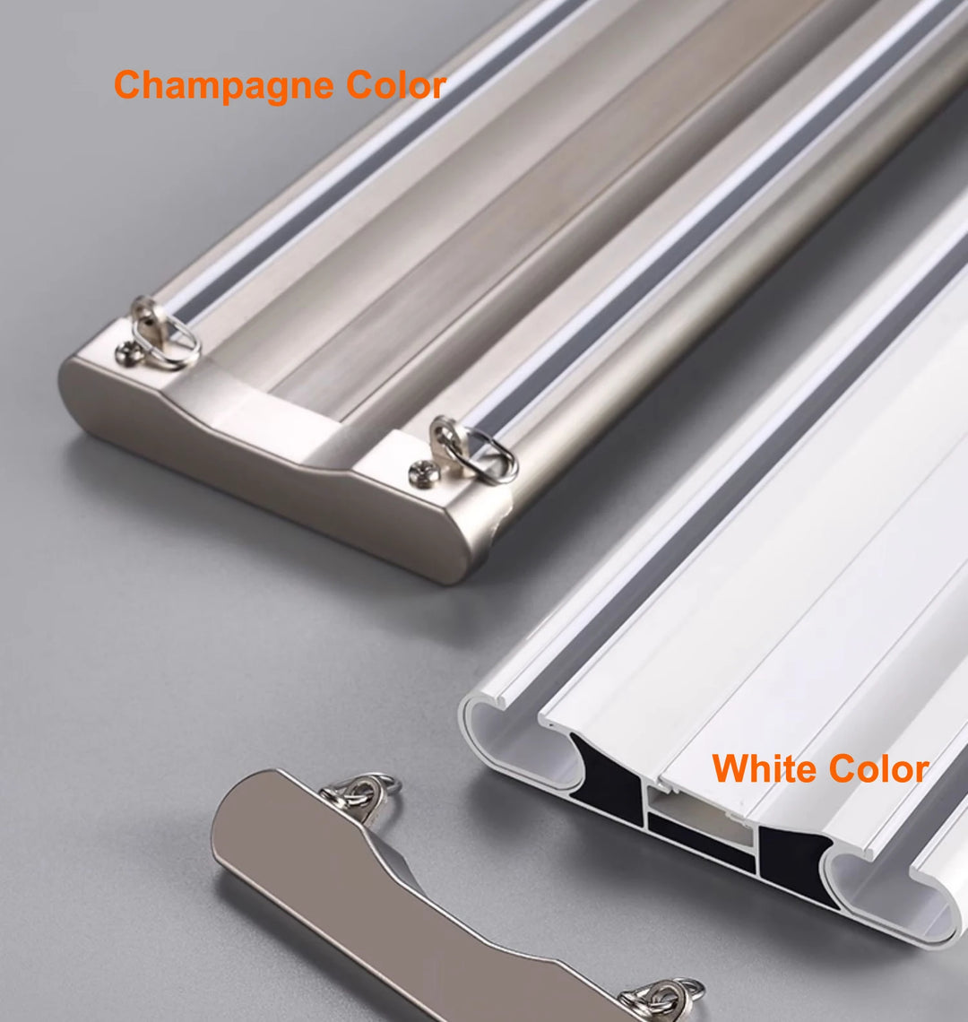 All-In-One Dual Curtain Drapery Track