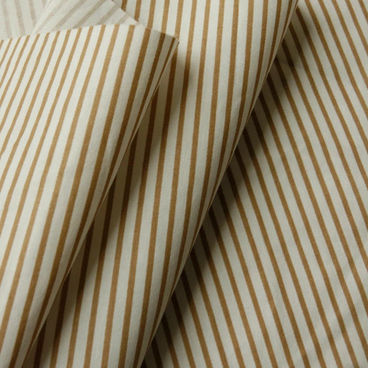 6 Colors / Harika Stripes Cotton Linen Fabric