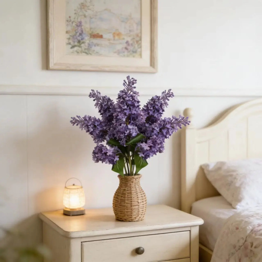 Elda 28 inch Lilac Artificial Flower