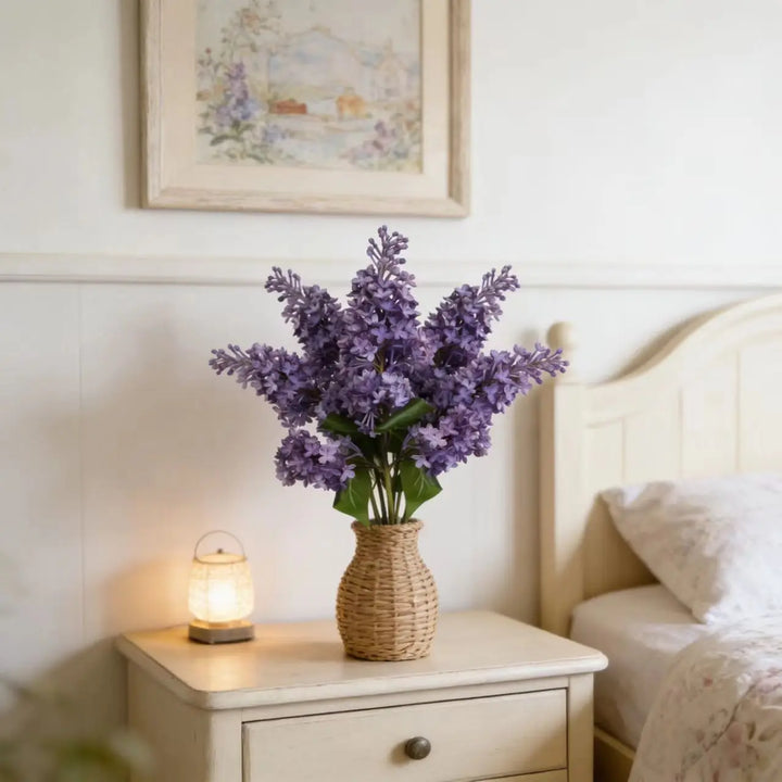 Elda 28 inch Lilac Artificial Flower