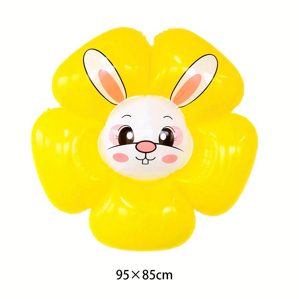 Inflatable Easter Rabbit Balloon Party Decor Supplies