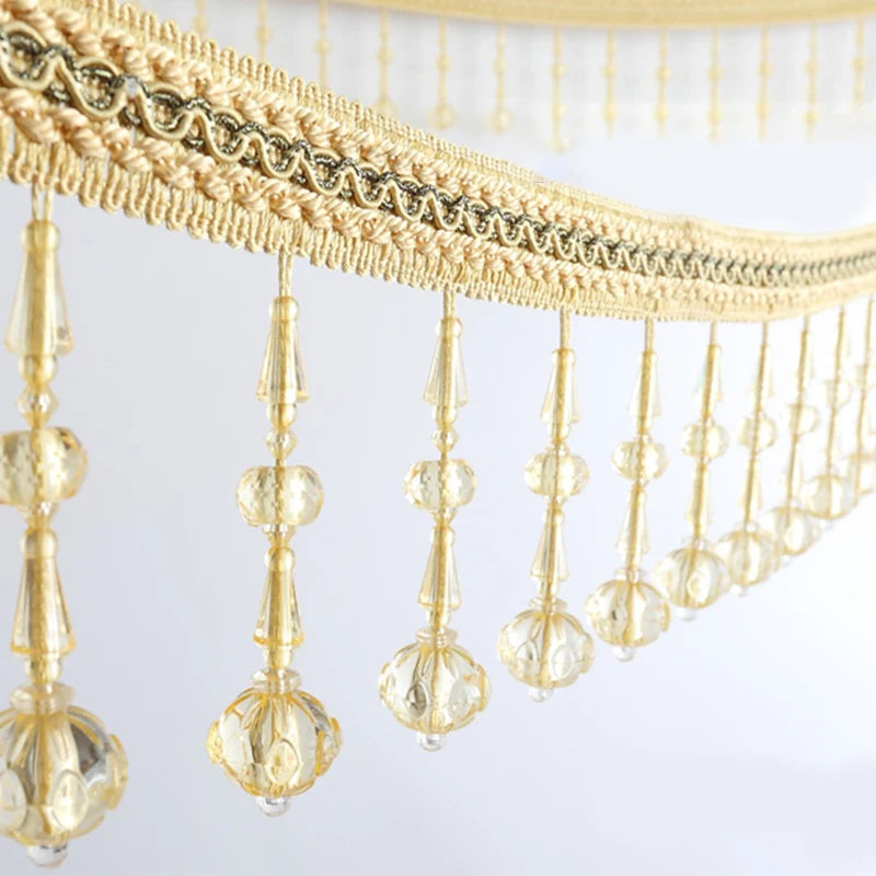 Mateo Beaded Tassel Fringe Trim