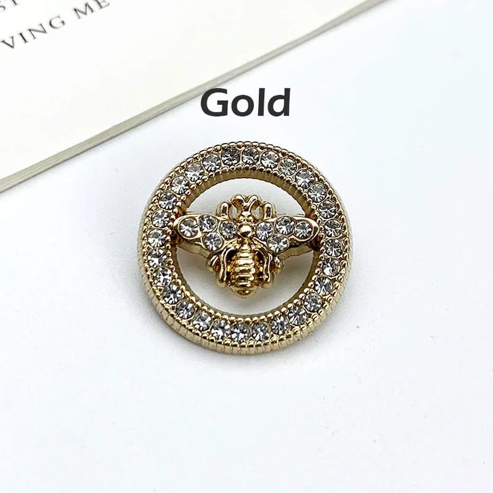 10 PC / Maya Rhinestone Buttons