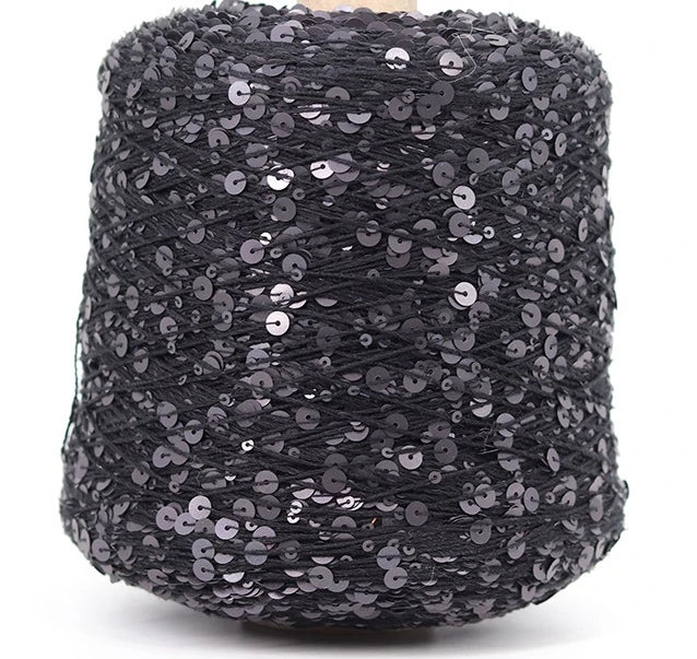 50g Metallic Sequin Yarn Sparkle Glitter