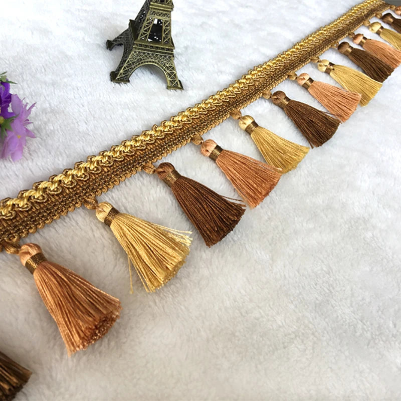 3 YARDS / Marconi Beaded Tassel Fringe Trim