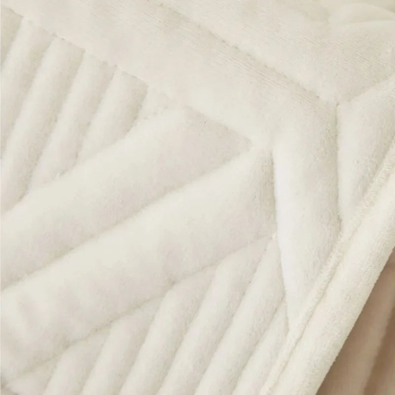 5 COLORS / 17 SIZES /  Modern Geometric Design Plush Velvet Sofa Cover Couch Cover Protector Slipcover