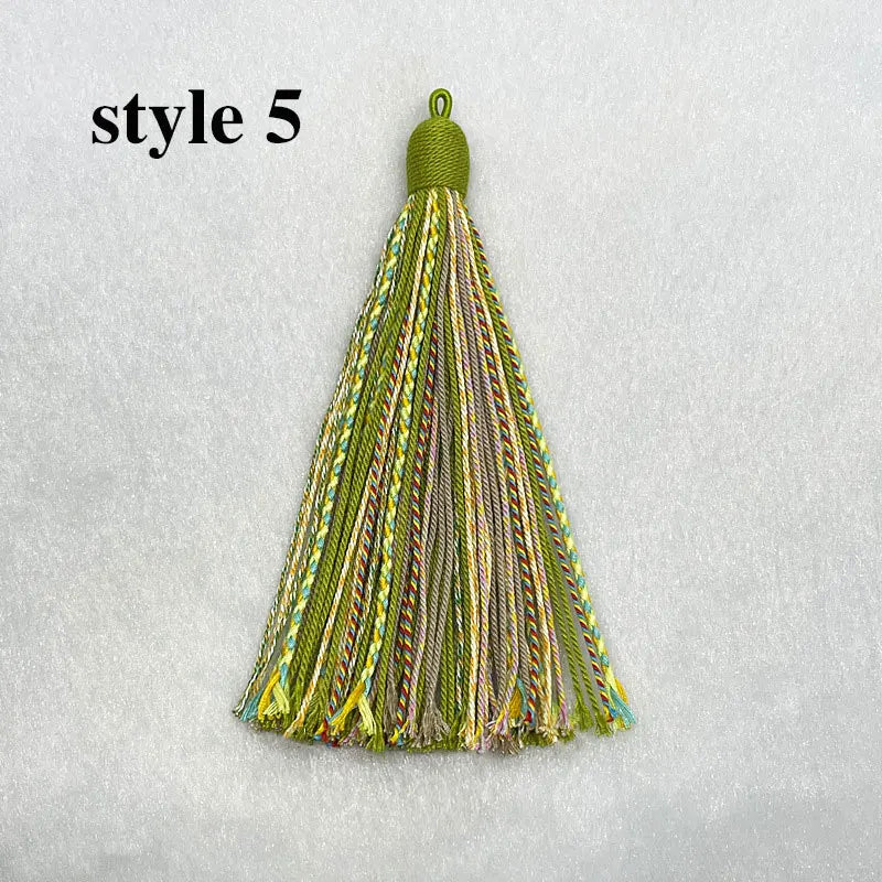 Sorelle 15cm Hand Twisted Cotton Thread Key Tassels