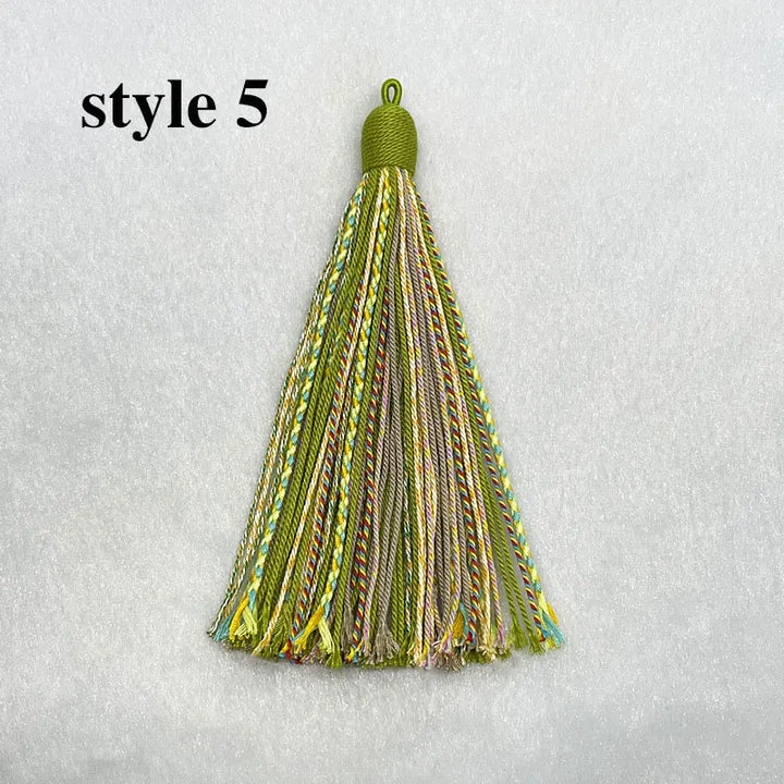 Sorelle 15cm Hand Twisted Cotton Thread Key Tassels